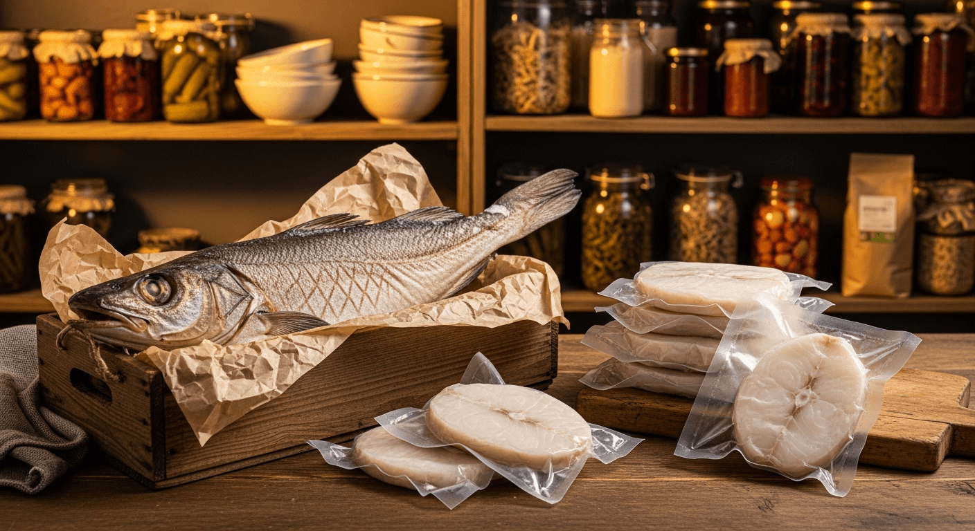 Holdbarhet og oppbevaring av klippfisk